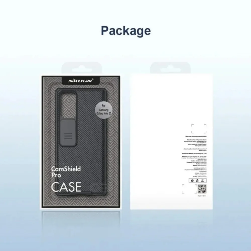 Nillkin CamShield for Samsung Note20 Ultra S20 Slide Camera Protection Case
